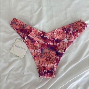 Kulani Kinis Pink and Purple Bikini Bottom
